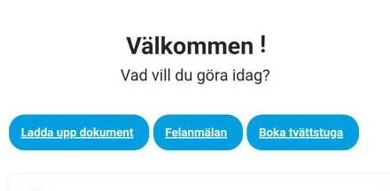 Tvättstugebokning Mina sidor